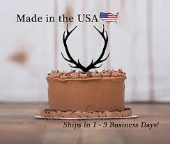I see many copycat cake toppers, but folks, this is very original design! Hunting Cake Toppers In Wedding Cake Toppers For Sale Ebay