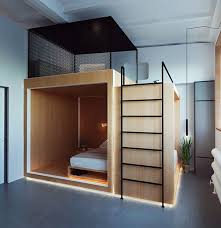Hostel On Behance Hostels Design Hostel Room Tiny House Design