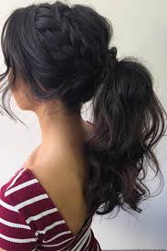 To spruce it up, simply wrap ribbon around your bubbles — et voilà! Best Sporty Ponytail Hairstyles For Your Workout Routine See More Http Lovehairstyles Com Best Prom Hairstyles For Long Hair Hair Styles Long Hair Styles