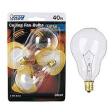 They are most likely 7 watt night light bulbs. Ceiling Fan Light Bulbs Lamps Plus