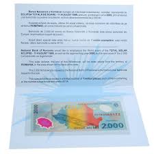 Convert (exchange rate) eurozone euro to unussedleo. Romania 2 000 Leu Banknote Lei 1999 P 111a Unc