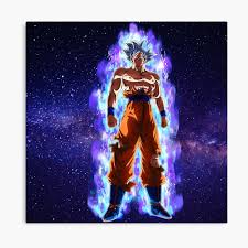 Dragon ball super fans can now imagine the biggest battles and moments. Dragon Ball Super Goku Ultra Instinct Final Form Metal Print By Maystro Design Redbubble