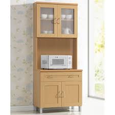hodedah kitchen cabinet in beech
