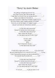 In spanish with example sentences and audio pronunciations. Doc Sorry By Justin Bieber Natalia Menendez Academia Edu