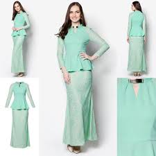 Pasalnya kini, desainer tanah air telah menciptakan berbagai ukuran. Baju Kurung Moden Minimalis Baju Raya 2016 Traditional Dresses Peplum Lace Nice Dresses