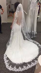 A mermaid silhouette is beautiful, sexy, streamlined, and a sweetheart neckline underline your curves in an ideal way. Couture Wedding Dress With A Dramatic Cathedral Veil Backless Mermaid Train Frenchl Wedding Dresses Lace Lace Mermaid Wedding Dress Wedding Dress Couture