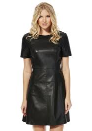 F Amp F Leather Look Dress Leather Look Dress Leather Dresses Fashion