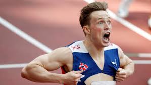 Norrmannen karsten warholm sprang 400 meter häck på otroliga 46.70. L7dxsf3hu1ehlm