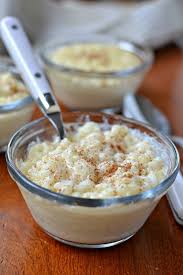Easy Rice Pudding Recipe Pudding Recipes Rice Pudding Recipe Easy Old Fashioned Rice Pudding