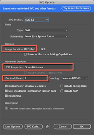 Image Is Lost Items When Export From Ai File To Svg File In Adobe Illustrator Stack Overflow Preferably, the image should have a white or in the following window, title your file and select svg in the dropdown menu beside save as type.