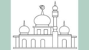 Banyak sekali masjid masjid yang indah megah dan bersejarah di dunia. Koleksi Gambar Sketsa Masjid Sederhana Sebagai Media Belajar Mewarnai Gambar Youtube