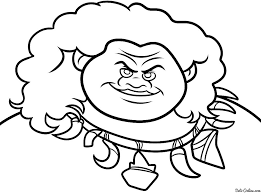 Moana, disney's new instant classic, is getting lots of play. Maui Coloring Pages Part 1 Free Resource For Teaching