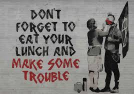 Banksy Graffiti Wallpaper Mural See more ideas about banksy art, banksy graffiti, street art banksy. banksy graffiti wallpaper mural