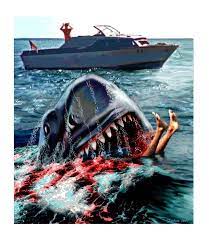 Police chief brody must protect the citizens of amity after a second monstrous shark begins terrorizing the waters. Jaws 2 Poster Art By Federico Alain Shark Art Shark Week Horror Movie Art