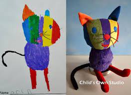 Orin 5 Fb Childrens Drawings Art For Kids Custom Stuffed Animal