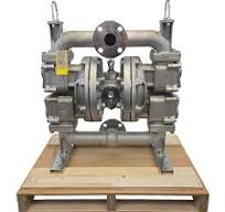Max Flow Heavy Duty Flap Valve Air Operated Double Diaphragm Pump 2" ANSI  FLG - 158 GPM - PN# M-DDP50ANF-02