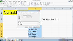 Excel Split Names By Using Convert Text To Column Excel Column Names