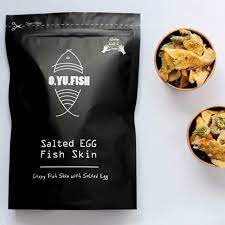 Battle of the salted egg fish skins! O Yu Fish Salted Egg Fish Skin Shopee Malaysia