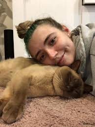 Lola the cat is safely back home