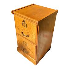 2 drawer unfinished wood file cabinet. Oak File Cabinet 2 Drawer Filing Cabinet Chairish