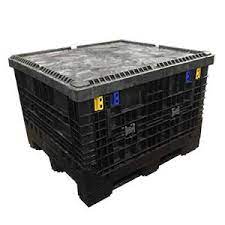 It can be used for storing and transporting different items. Cable Storage Bin With Lid Wires Cords Gencable