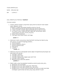 Contoh soal question wordwh question dan jawabannya. Contoh Soal Pilihan Ganda Materi Hematokrit Jawabanku Id