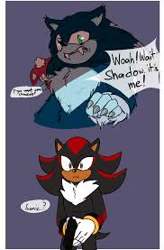 Dragon Art Dumpster — He is so normal over Sonics werehog form