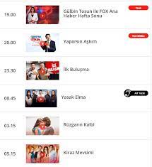Fox canlı yayın akışı programı şöyle Fox Yayin Akisi Savasci Neden Yok Savasci Yeni Bolum Ne Zaman Yayinlanacak Magazin Haberleri