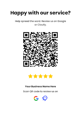 Where to share Google Reviews link