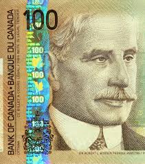 349 Canadian 100 Dollar Bill Stock Photos