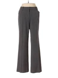 Details About Ann Taylor Loft Women Gray Dress Pants 4 Petite