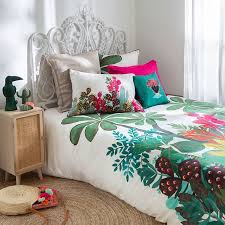 Related posts de 50 housse de couette ado fille scheme. Housse De Couette Pur Coton Imprimee Camouflage Latina Ado Carre Blanc