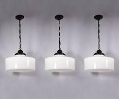 Glass Ceiling Lights Art Deco Pendant Light Milk Glass Lamp