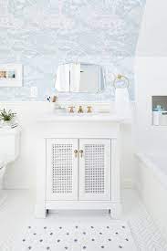 The most economical option is paper photo wallpapers, but their cost fully corresponds to the quality. 28 Bathroom Wallpaper Ideas Best Wallpapers For Bathrooms