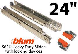 24 Blum Tandem Plus Blumotion Drawer Guides