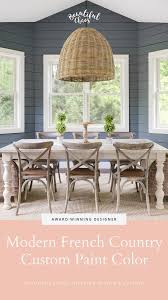These paint colors will make a small room feel larger than life. Beautiful Chaos Signature Wall Color Collection Brochure Award Winning Modern French Country Wall Color Selections French Country Dining Room Modern Farmhouse Dining Modern Farmhouse Dining Room