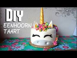 Hoe Maak Je Een Eenhoorn Taart Craftmama Bakt Youtube