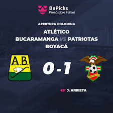 Club atlético bucaramanga s.a., better known as atlético bucaramanga, is a professional colombian football team based in bucaramanga. Atletico Bucaramanga Vs Patriotas Boyaca Predictions Preview And Stats