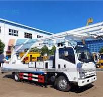 China ISUZU 22 Meters Telescopic Boom High Operation Aerial ...