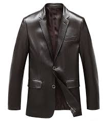 2020 popular 1 trends in men's clothing, sports & entertainment, weddings & events, novelty & special use with mens suits jacket and 1. Mens Brown Leather Blazer Genuine Lambskin Leather Coat Australia