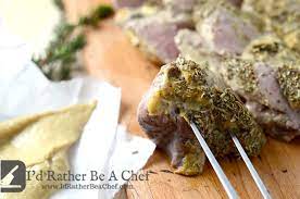 Lightly brush pork with oil of your choice or rub with softened butter, cover with foil. Baked Pork Tenderloin Recipe I D Rather Be A Chef