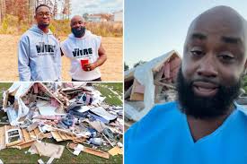 The Wire's Tray Chaney says son was thrown 300 feet as tornado destroyed  their home
