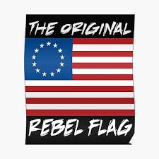 This cool looking design combines the us flag with the rebel flag and then ads revolutionary war era rattlesnake imagery. Rebel Flag Posters Redbubble