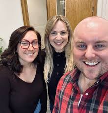 We have that Friday feeling in the office! Meet the People Team here at  Gardiner Bros & Co (Leathers) Ltd