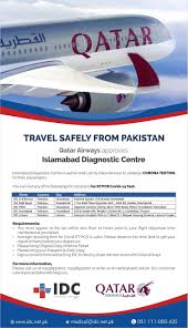 Qatar Airways Approves Idc For Islamabad Diagnostic Centre Facebook