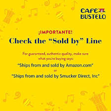The distinct bold latino flavor of cafe bustelo's coffee, cherished by the latin american consumer base, can be easily and conveniently savored with an espresso machine and cafe bustelo's espresso capsules. Cafe Bustelo Espresso Instant Coffee 6 Single Serve Packets Pack Of Ninelife Russia