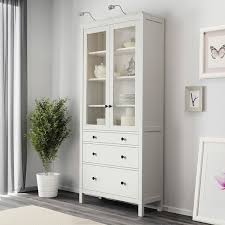 We bought the ikea hemnes shoe cabinet about a month ago and it's working so well in this. Hemnes Glass Door Cabinet With 3 Drawers White Stain 90x197 Cm Ikea