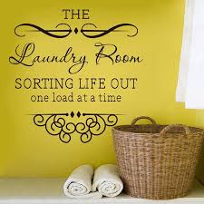 Meigar The Laundry Room Quote Removable Words Wall Stickers Decal Home Kitchen Decor Laundry Room Wall Decor Laundry Room Quotes Laundry Room Decor