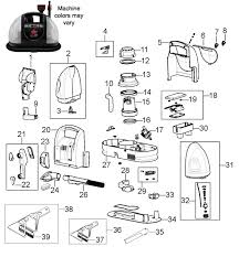 Bissell Little Green Proheat Pet Parts Diagram Bissell 1425 Little Green Autocare Proheat Parts