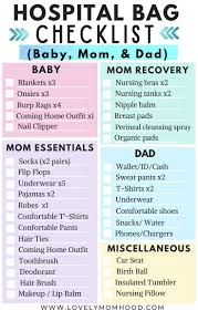 Preparing Your Hospital Bag Is A Vital Step In Preparing For Your Babys Arrival Here S The Ulti Hospital Bag Checklist Baby Hospital Bag Ultimate Hospital Bag